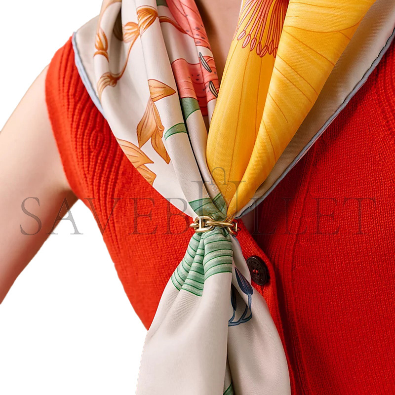 HERMÈS REGATE SCARF 90 RING H601104SV00  